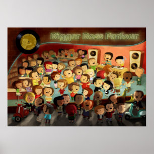 Poster Partido mais alto do Boss Reggae