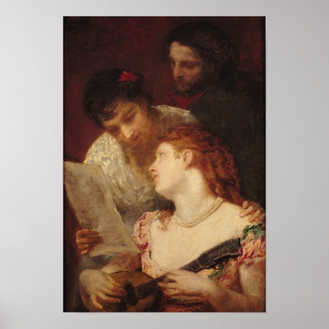 Poster Partido Musical, 1874 (Frente)