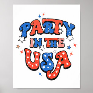 Poster Partido Nos Eua 4 De Julho Dia Da Independência Eu