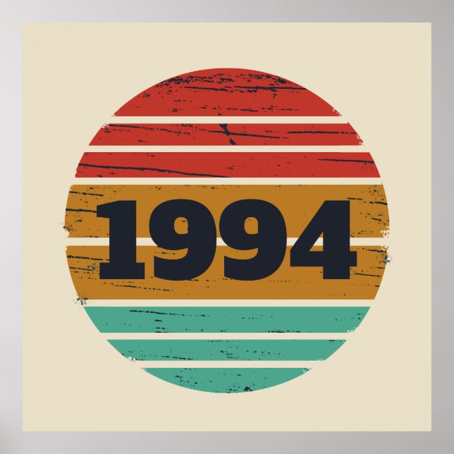 Poster Partido Personalizado 30 aniversário de 30 anos de (Frente)