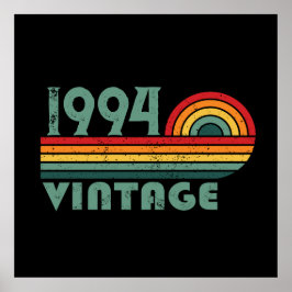 Poster Partido Personalizado 30 aniversário de 30 anos de