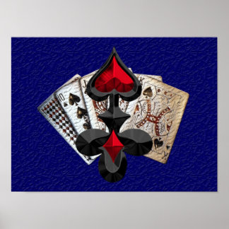 Poster Partido Poker