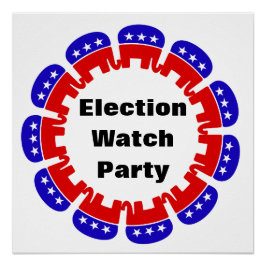 Pôster Partido Republicano do Observatório Eleitoral