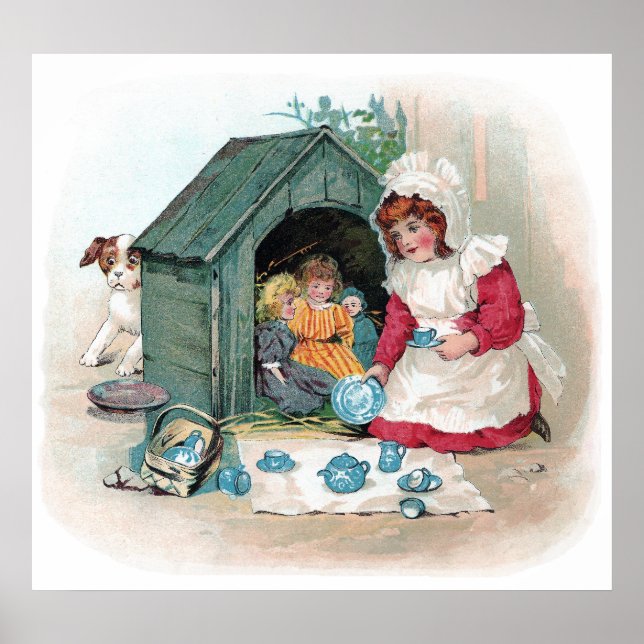 Pôster Partido Vitoriano do Chá em Doghouse (Frente)