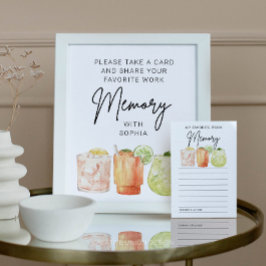 Poster Partilha da Parte de Aposentação da Memória de Tra