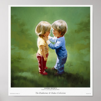 Pôster Partilhar Segredos