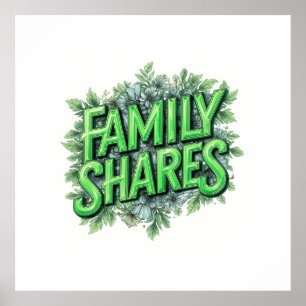 Poster Partilhas Familiares