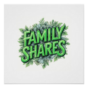 Pôster Partilhas Familiares