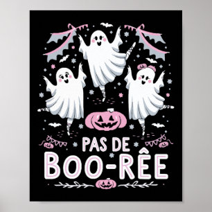 Poster Pas De Boo-rée Balé Fantasma Professor de dança Fu