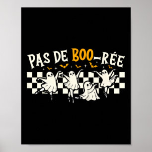 Poster Pas De Boorée Ghost Balé Dançando Halloween