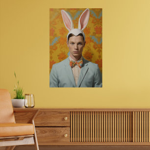 Poster Páscoa Bunny