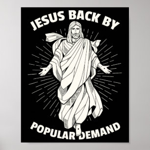 Poster Páscoa Cristã Engraçada Camisa Jesus Byte Por Popu