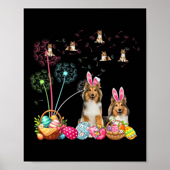 Poster Páscoa de esquadrão - Coelhinhos de coelhinhos Dan (Frente)