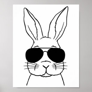 Poster Páscoa Dia Coelhinho Cara Estigia Homens Meninos P