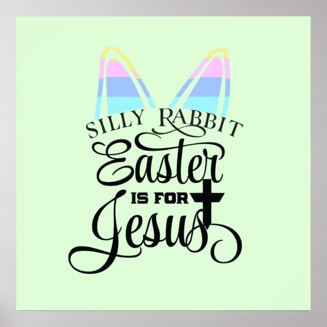 Poster Páscoa é para Jesus (Frente)