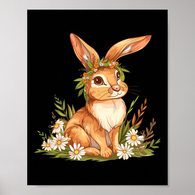 Poster Páscoa Eostre Pagan Witchcraft Primavera Ostara (Frente)