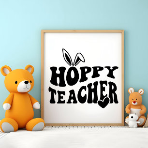 Pôster Páscoa está chegando - Floral