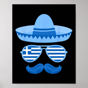Poster Páscoa Grega Cinco De Mayo Crianças Mexicanas Bo