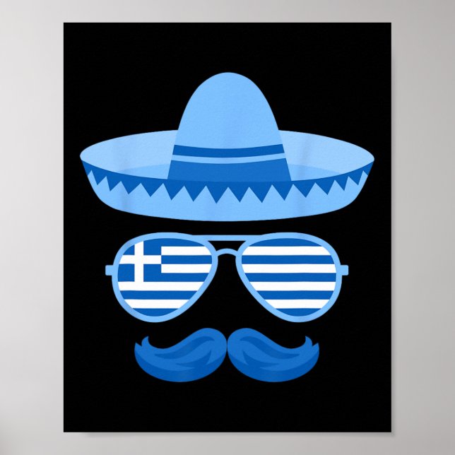 Poster Páscoa Grega Cinco De Mayo Crianças Mexicanas Bo (Frente)