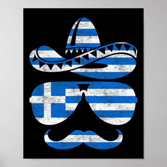 Poster Páscoa Grega Cinco De Mayo Crianças Mexicanas Bo (Frente)