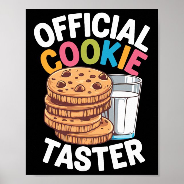 Poster Páscoa Oficial de Cookies (Frente)