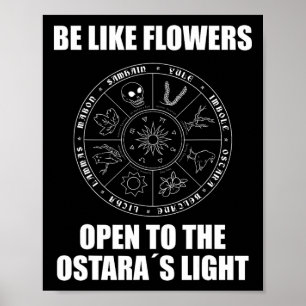 Poster Páscoa Ostara Eostre Pagan Witchcraft