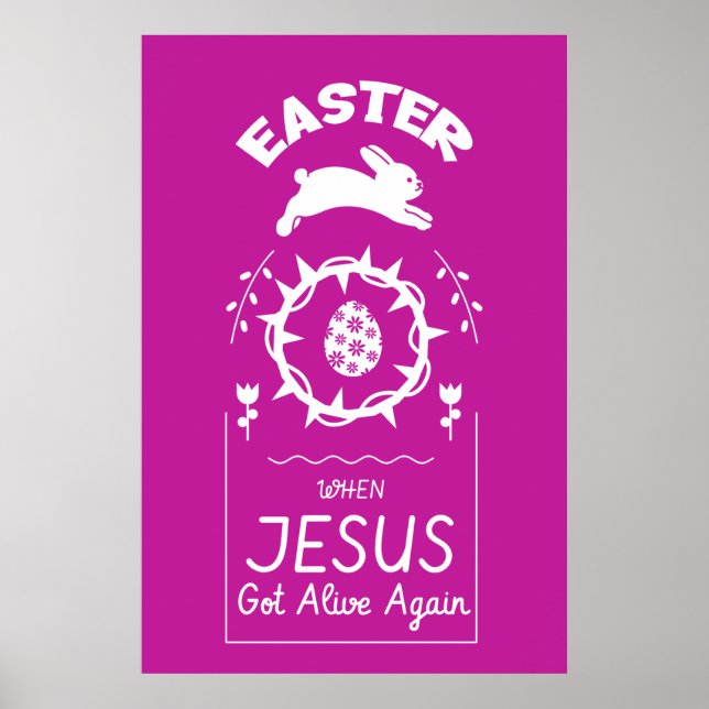 Poster Páscoa - Quando Jesus Se Apaixonou Novamente (Frente)