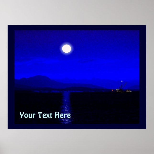 Poster Passagem à Lua (Frente)