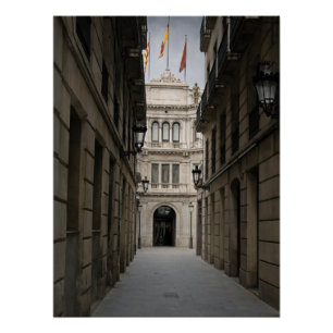 Pôster Passagem de Barcelona — Luz Mínima