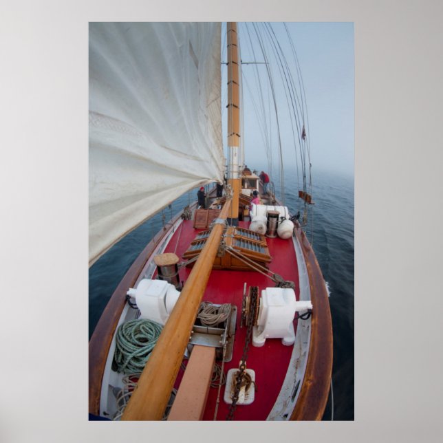 Pôster Passagem de Fronteira à Vela (Frente)