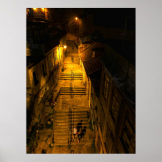 Poster Passagem noturna pelo Porto