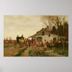 Poster Passando o posto avançado,