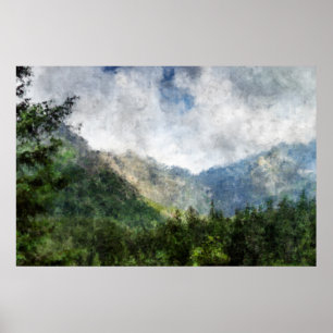 Poster Passar as Árvores por MtnTopArt