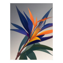 Pássaro da Flor do Paraíso