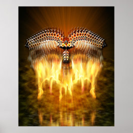 Poster Pássaro em Voo