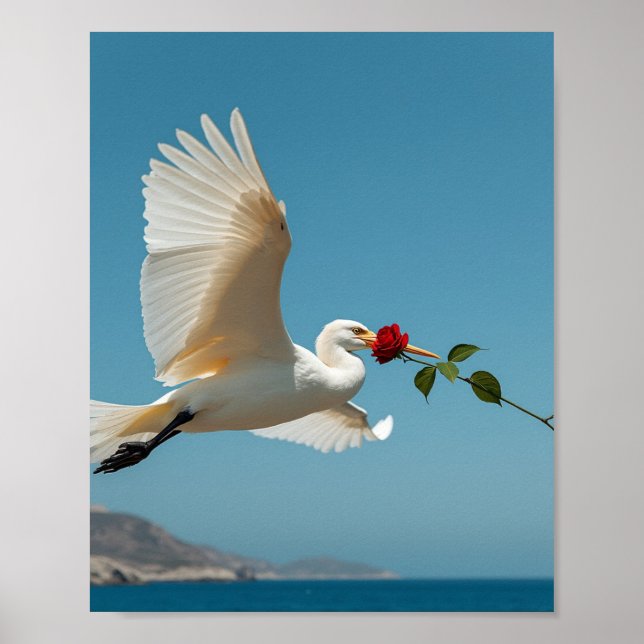 Poster Pássaro viajante (Frente)