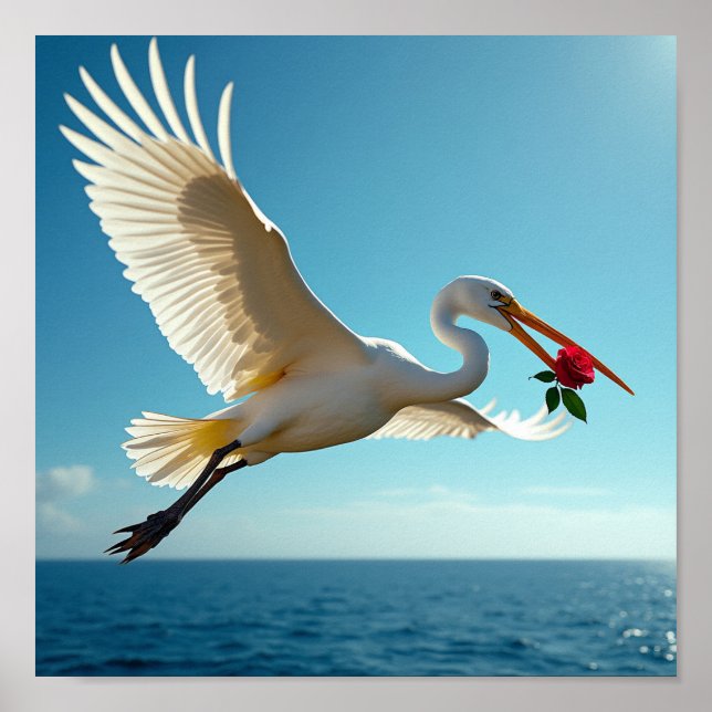 Poster Pássaro viajante (Frente)