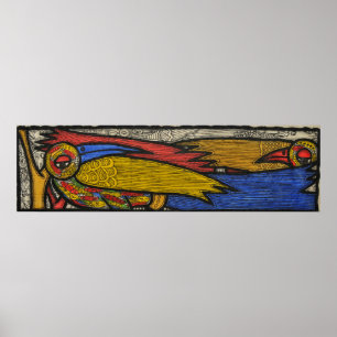 Poster Pássaros de cortejo