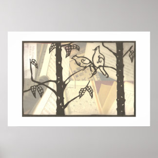 Pôster Pássaros do Amor