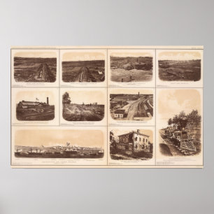 Poster Passe clads, herói do motor, linhas rebelde,