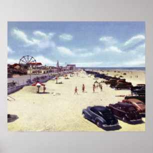Pôster Passeio à beira mar de Daytona Florida