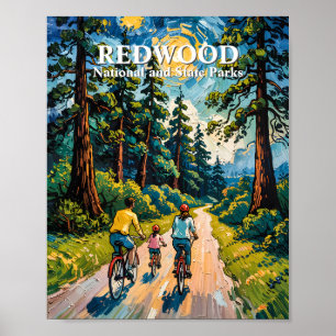 Poster Passeio de Bicicleta em Família no Parque Nacional