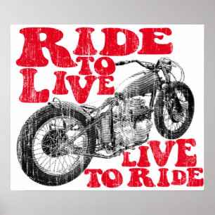 Poster Passeio de moto