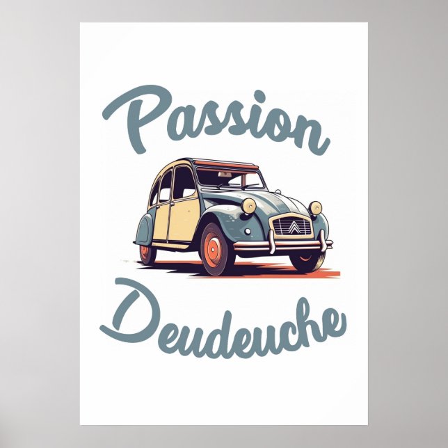 Poster Passion Deudeuche - 2CV (Frente)
