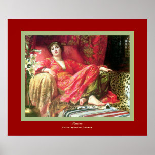 Pôster Passion~ Frank Bernard Dicksee