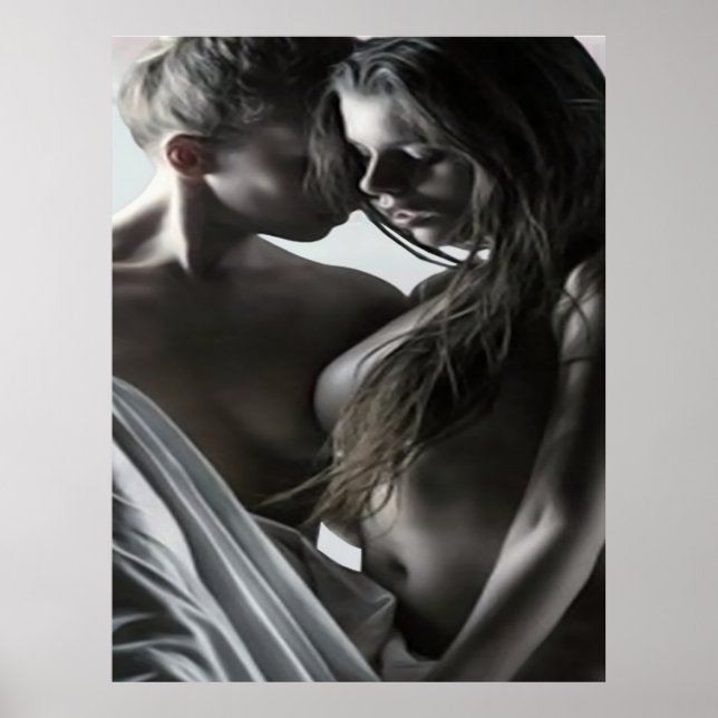 Poster Passionate Lovers' Embrace (Frente)