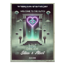 Pôster 👁️ "Passo para o Sonho" Poster de Boas-vindas Wei