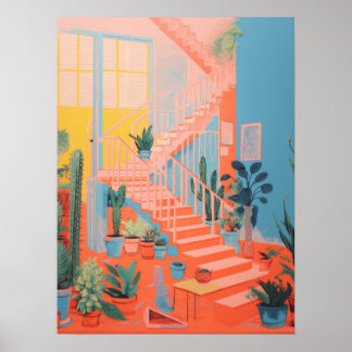 Poster Passos do Haven Verde: Escada da Natureza