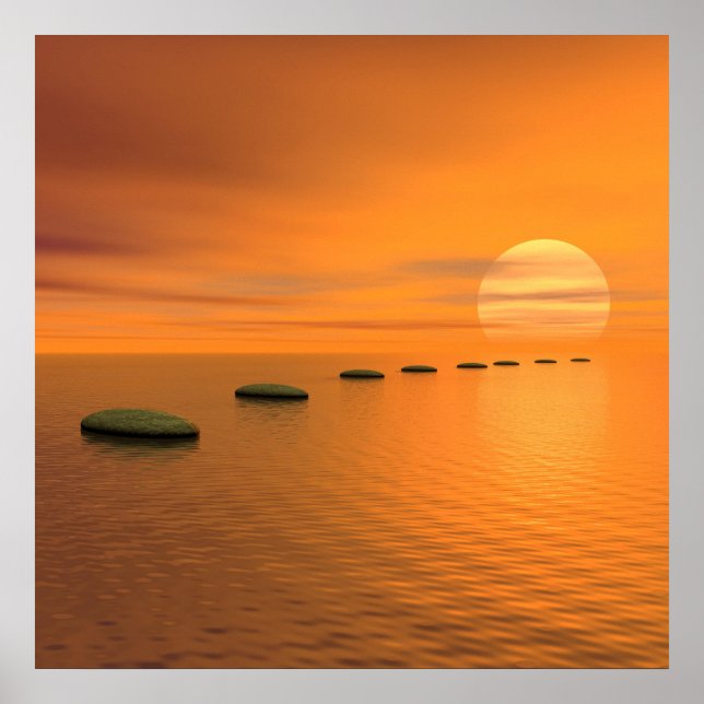 Pôster Passos para o sol (Frente)