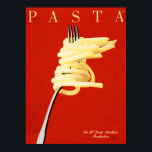 Poster PASTA AL DENTE Razzia Nó Comida italiano Art Deco<br><div class="desc">Reprodução de alta resolução,  impressões super nítidas,  cor corrigida para cores vibrantes e nítidas,  e reparada digitalmente para lágrimas,  manchas,  elementos ausentes. PASTA AL DENTE Razzia Comida italiana Art Deco Poster.</div>